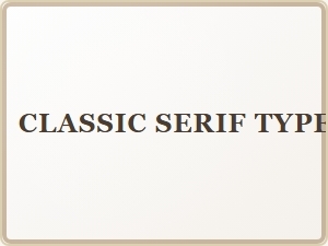 Timeless Elegance: Classic Serif Typefaces in High-End Print Magazines